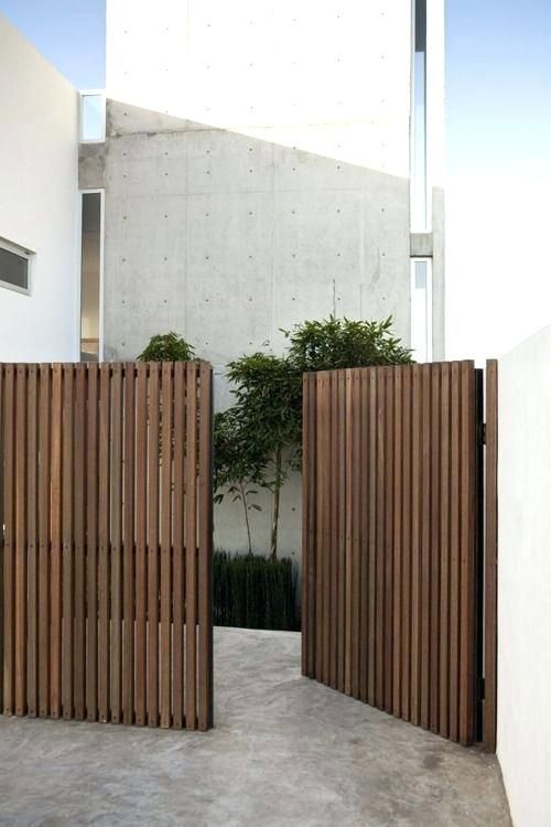Welcoming Entrances: Elegant Wooden Gate Designs for Homes