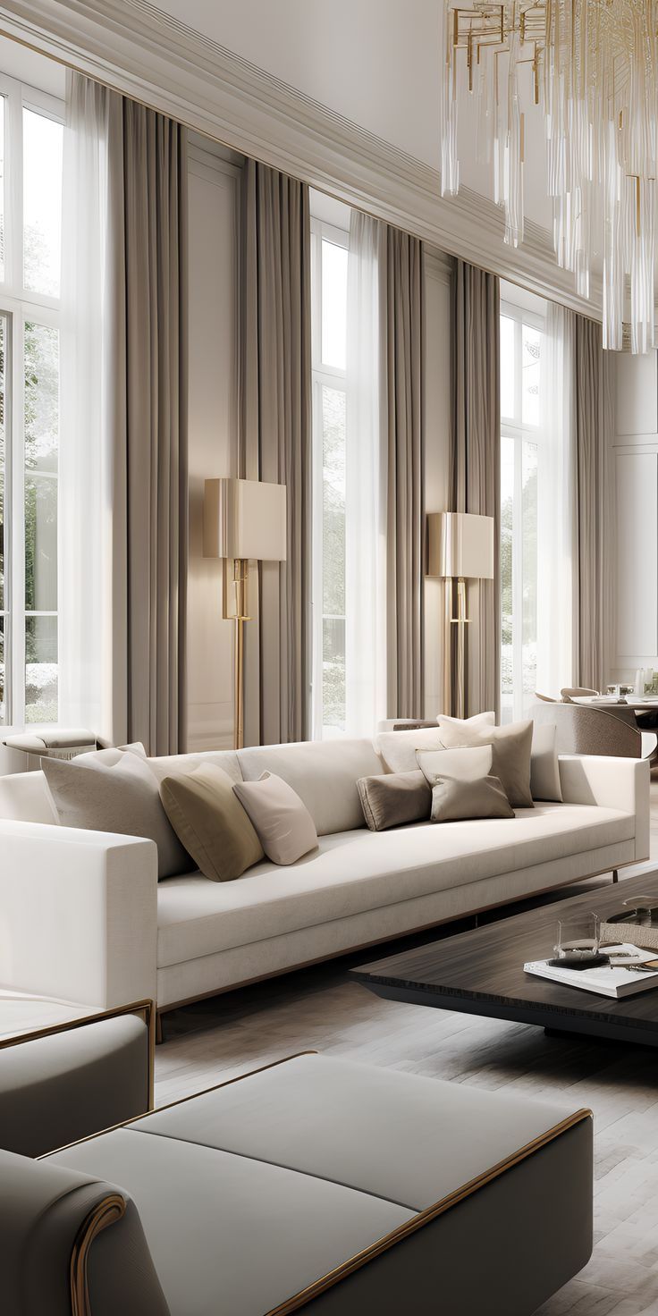 Opulent Drapery: Elevating Your Space with Luxury Curtains