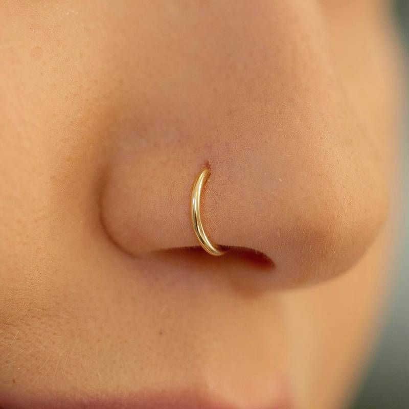 Timeless Beauty: The Allure of Gold Nose Rings