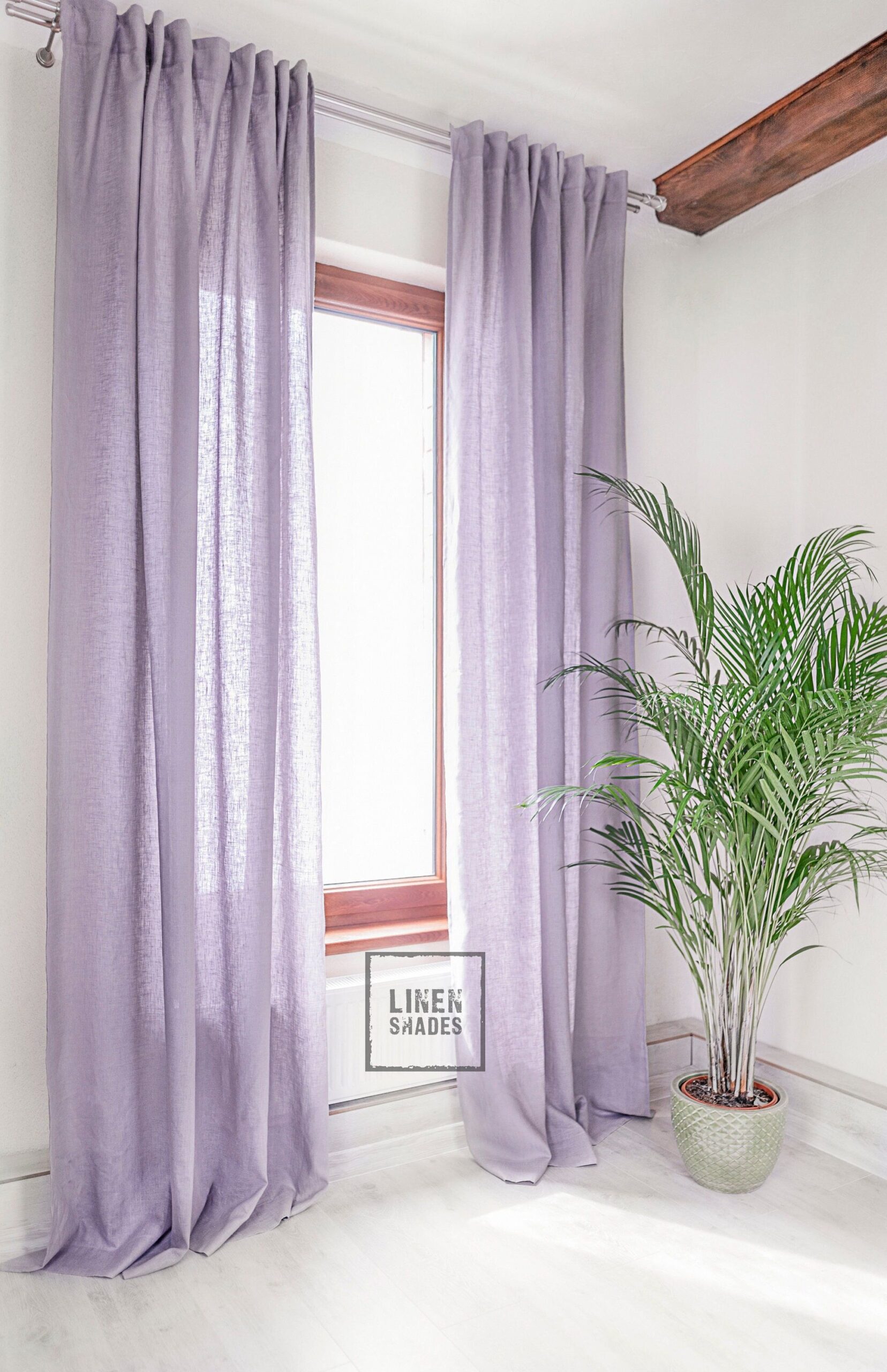 Regal Ambiance: Elevate Your Space with Purple Curtains
