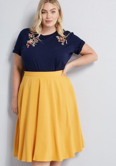 Flattering and Fashionable: Plus Size Skirts for Every Occasion