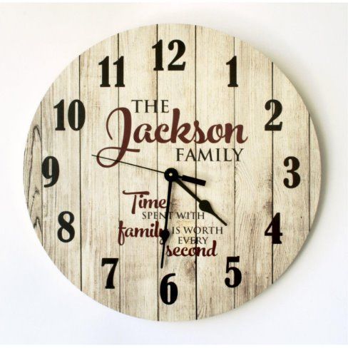 Personalized Elegance: Discovering Personalized Clocks for Your Home