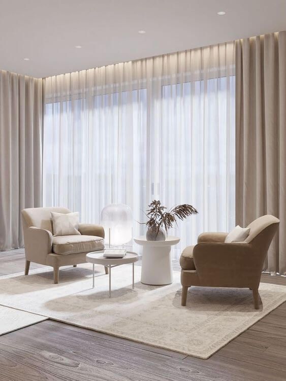 Elegant Ambiance: Living Room Curtains for Stylish Homes