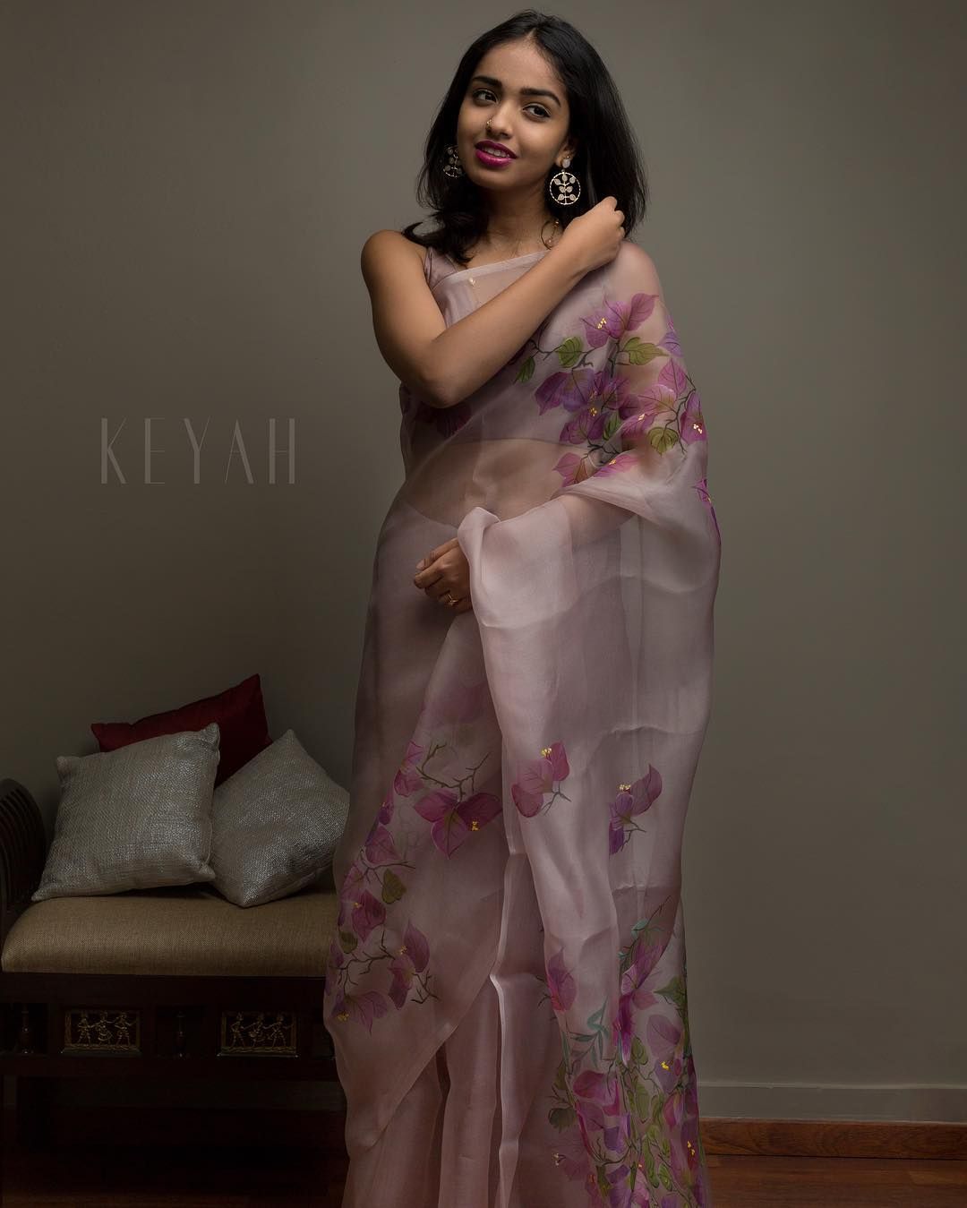 Floral Fantasy: Embrace Tradition with Floral Sarees