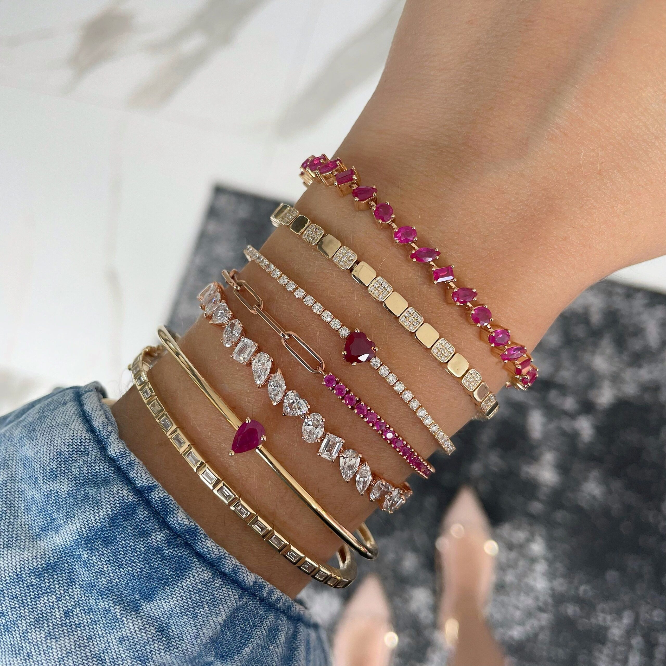 Radiant Accessories: Adorn Your Wrist with Ruby Bracelets