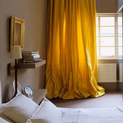 Sunny Splendor: Brighten Your Space with Yellow Curtains