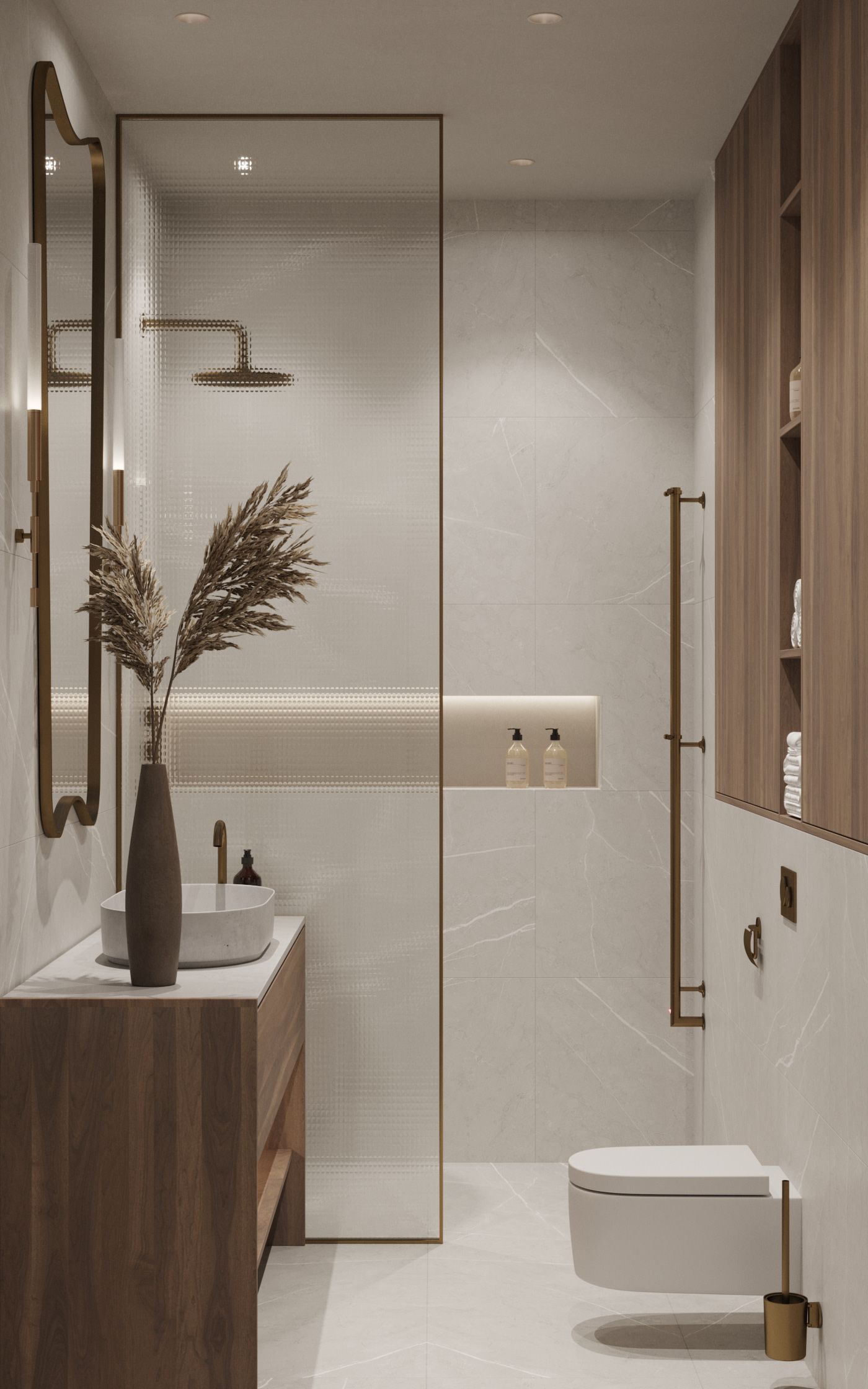 Luxurious Touch: Enhance Your Bathroom with Wall Tiles