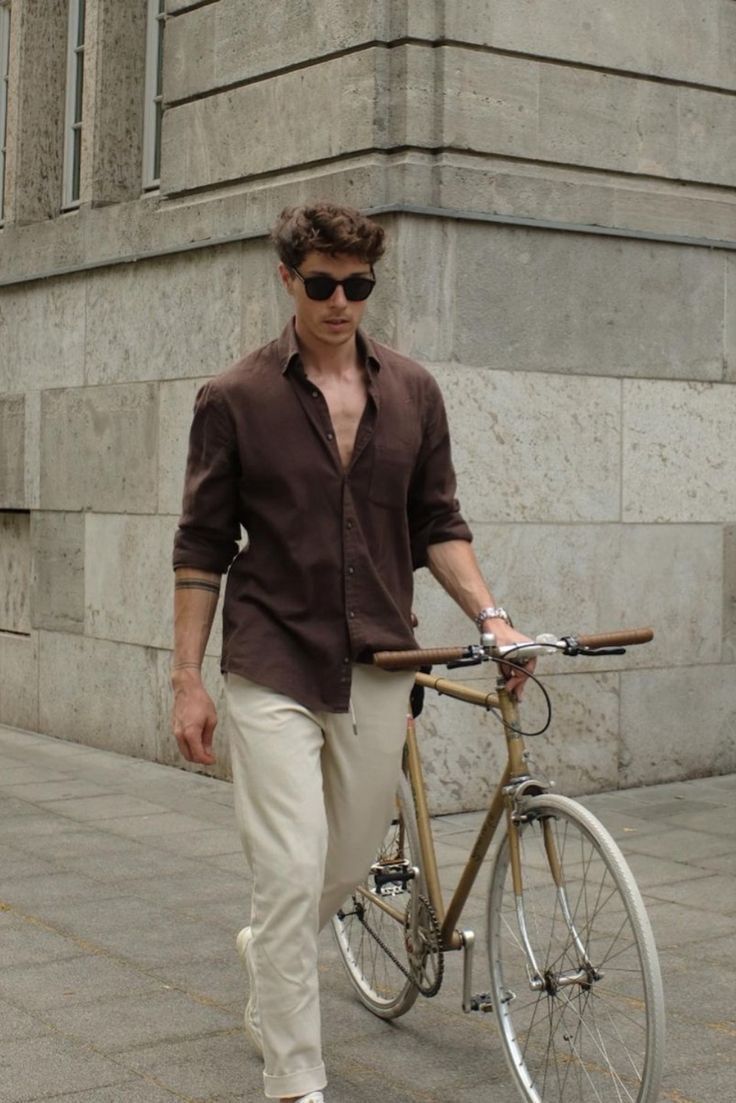 Casual Sophistication: Stay Cool in Linen Shirts for Men