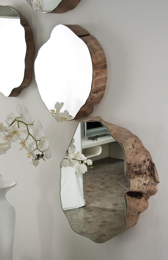 Reflective Charm: Adorn Your Walls with Wooden Mirror Designs