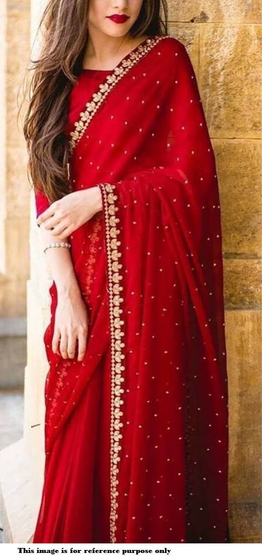 Timeless Beauty: Shine Bright in Red Sarees