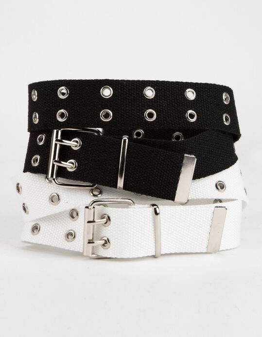 Classic Elegance: Complete Your Look with White Belts