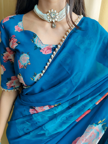 Pearl Perfection: Drape Yourself in Pearl Sarees
