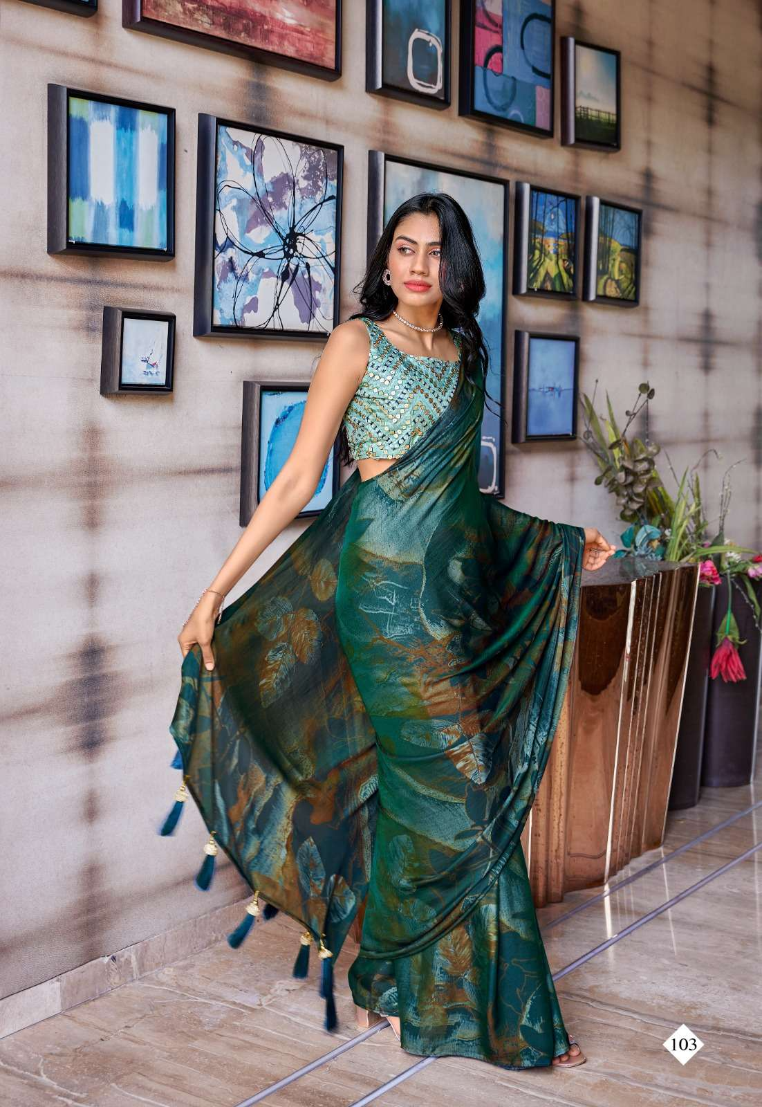 Luxurious Drapes: Embrace Opulence with Velvet Sarees