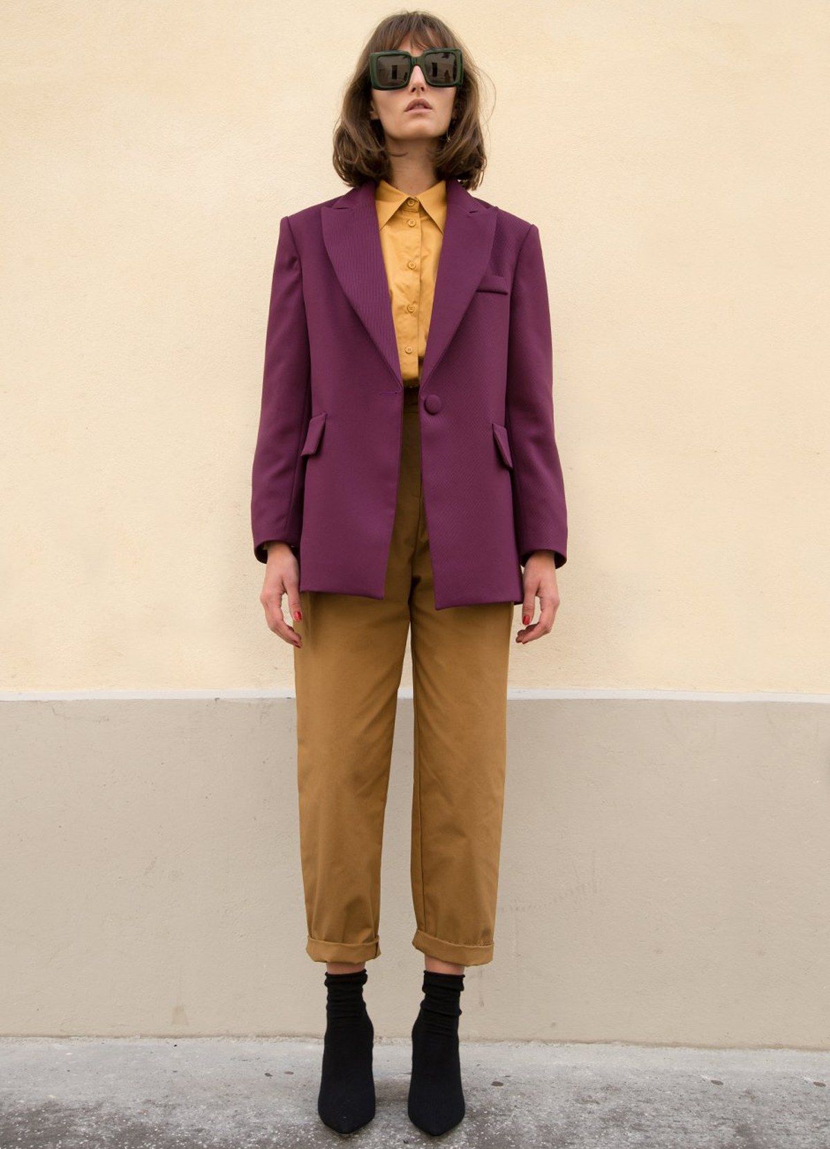 Purple Blazers: Adding a Splash of Regal Sophistication to Your Look