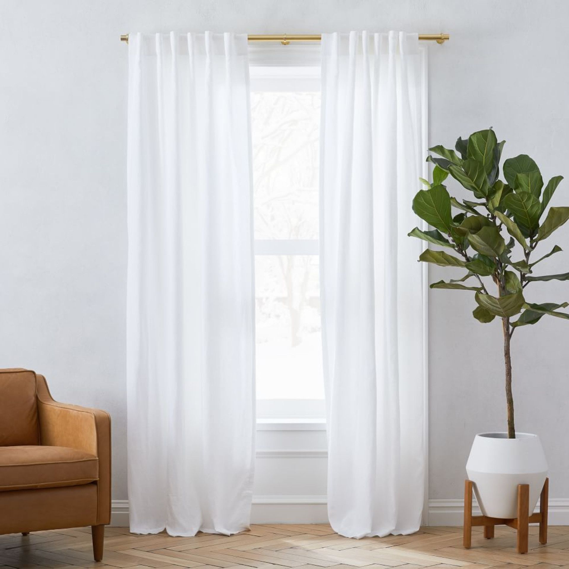 White Curtains: Brightening Spaces with Timeless Elegance