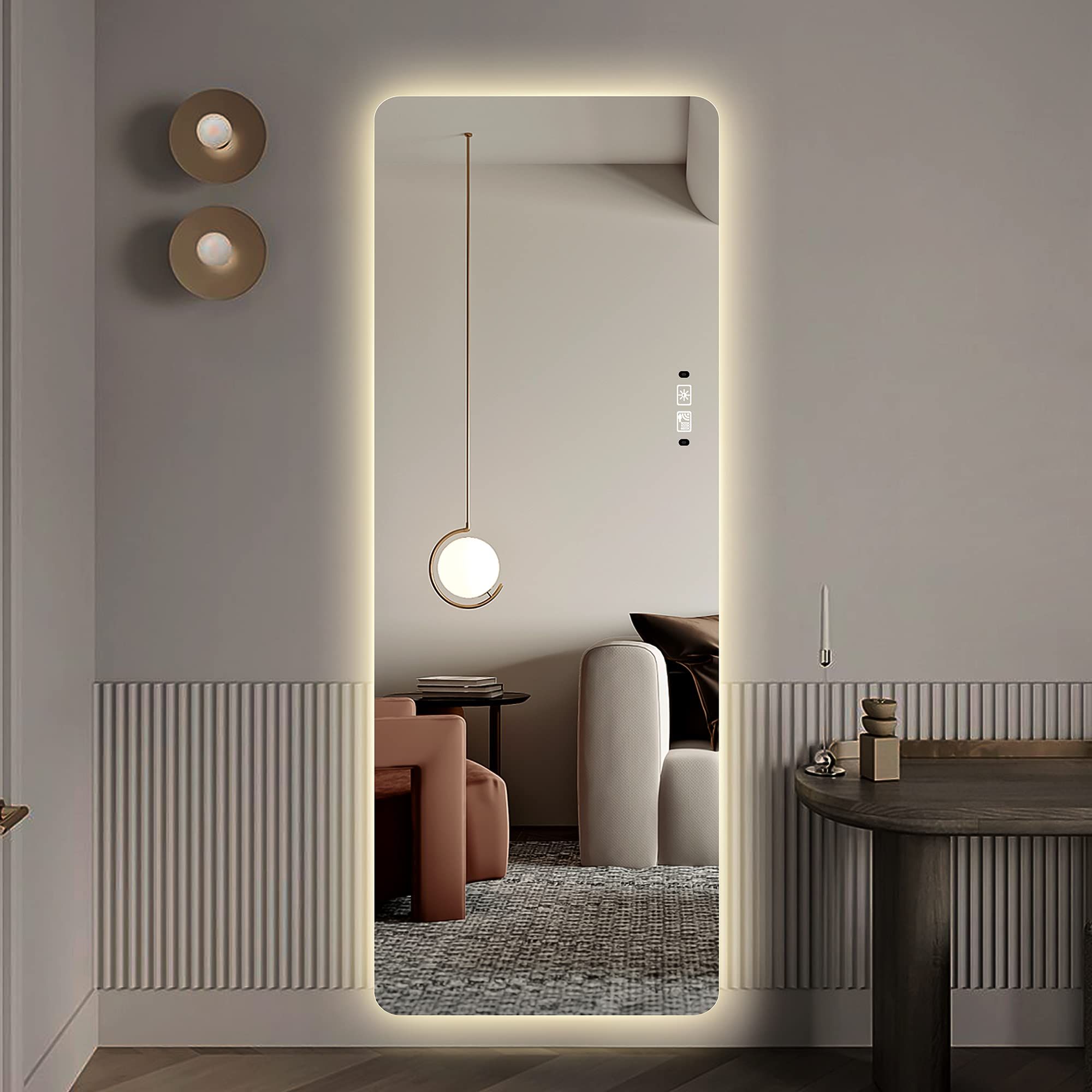 Mirror With Lights