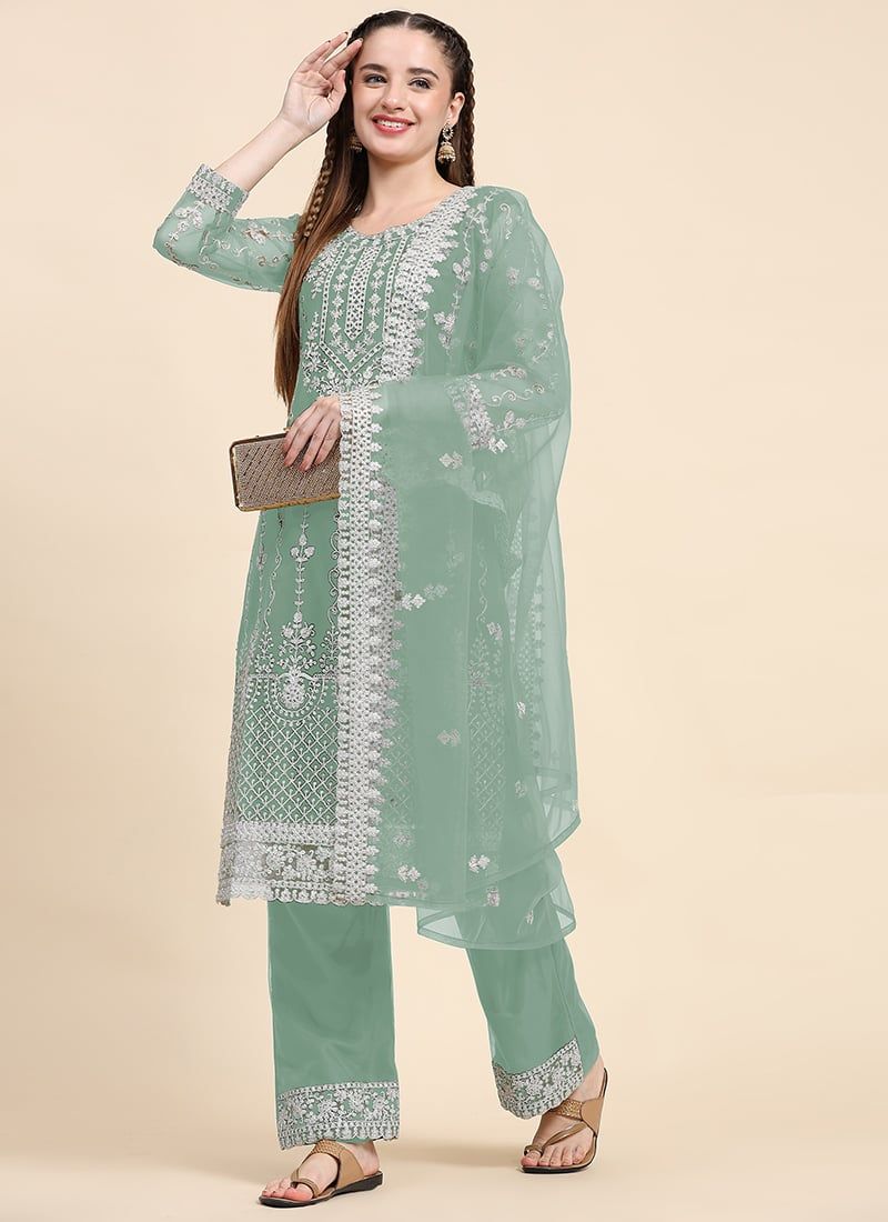 Straight Salwar Suits: Classic Elegance for Every Occasion