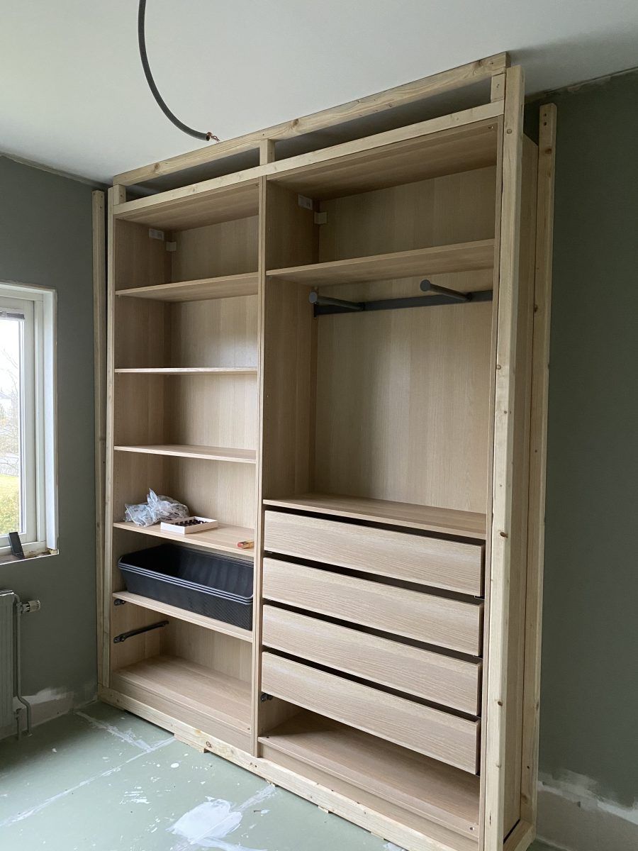What needs to be considered when buying an Ikea wardrobe?