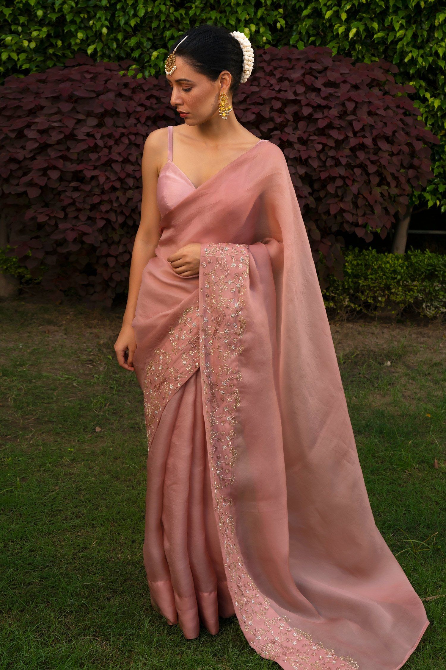 Pink Sarees: Adding Feminine Charm to Traditional Attire