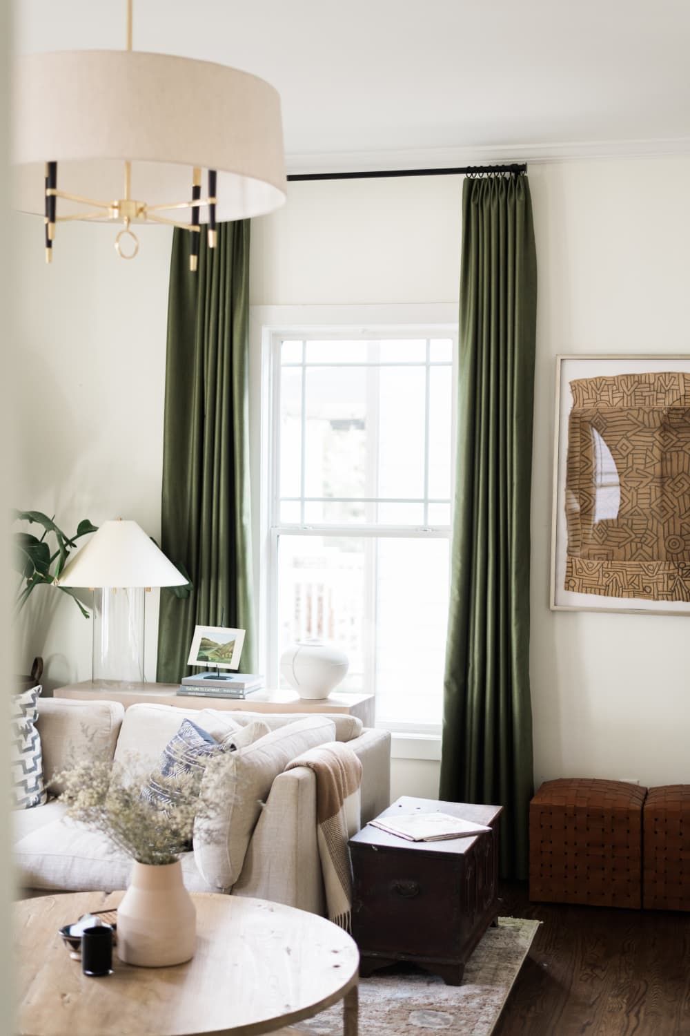 Green Curtains: Bringing Natural Vibes into Your Living Space