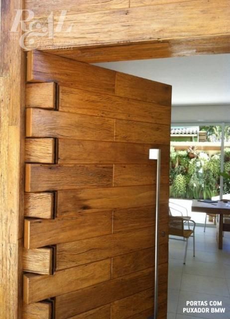 Make a Statement with Your Entryway: Exploring Wooden Door Designs
