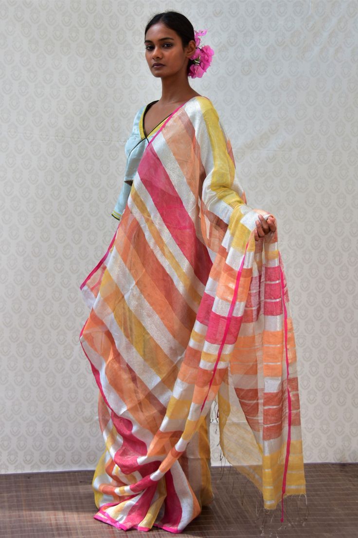 Linen Luxury: Embracing the Elegance of Linen Sarees