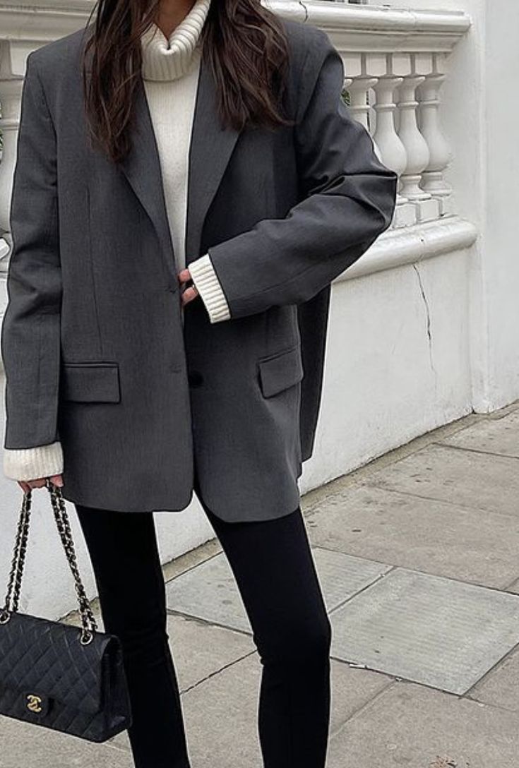 Sophisticated Simplicity: Embracing Grey Blazers