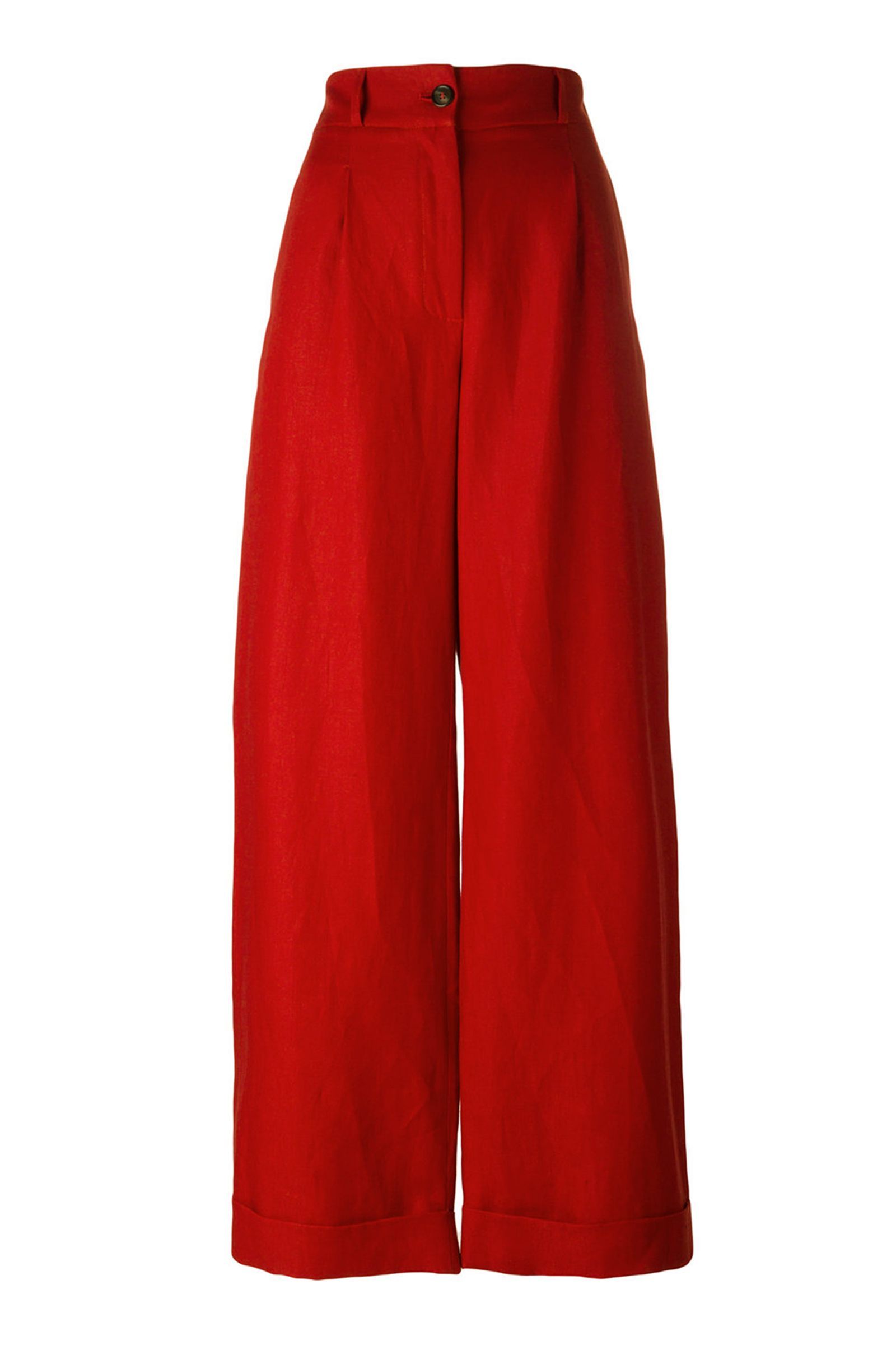 Bold and Confident: Rocking Red Trousers with Style