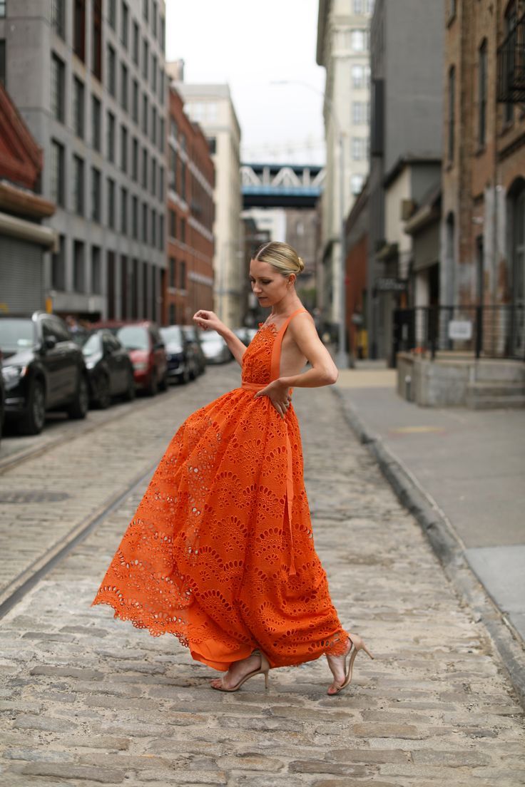 Orange Frocks: Adding a Pop of Color to Your Wardrobe