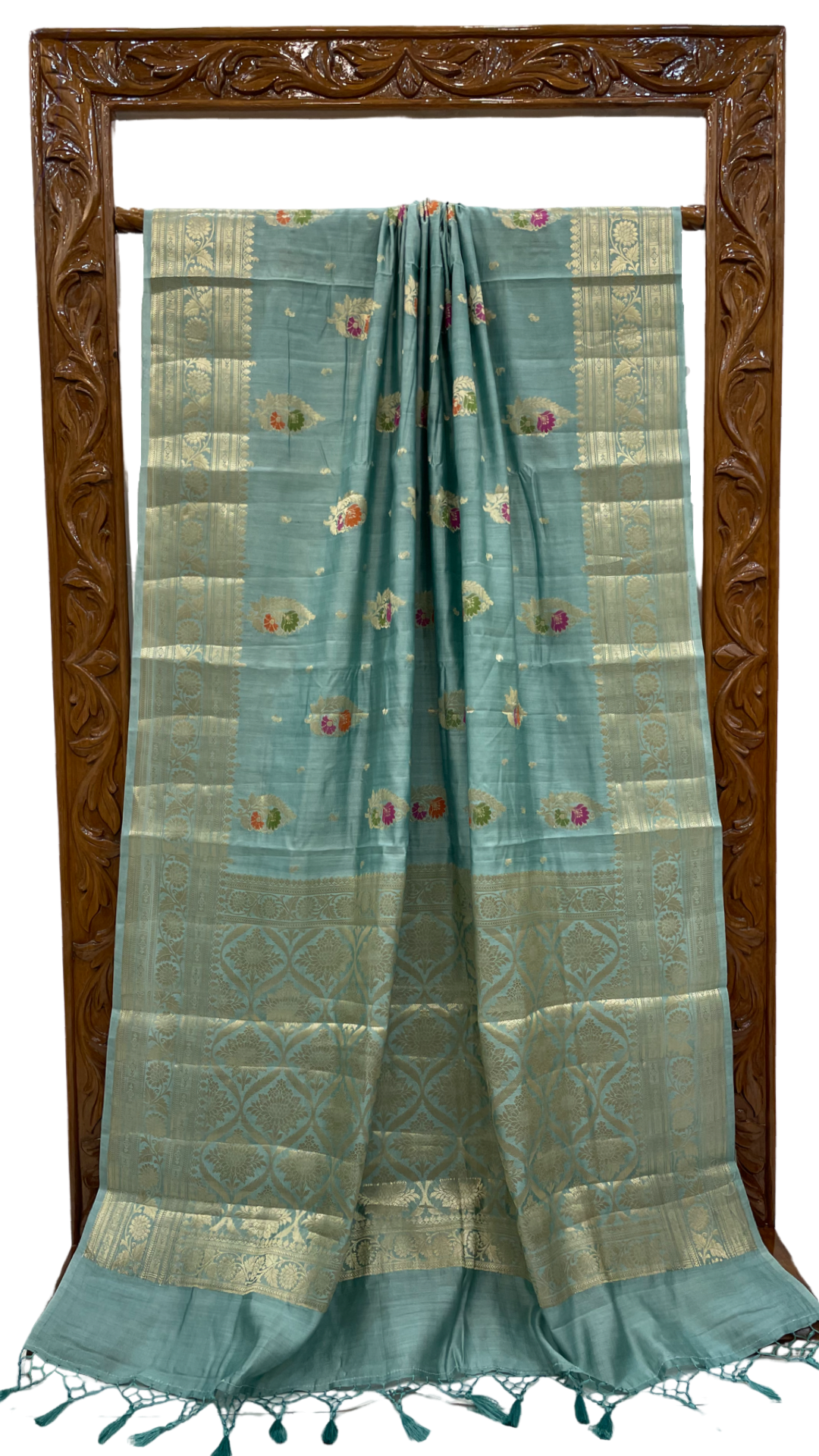 Traditional Splendor: Dupion Silk Sarees for Timeless Grace