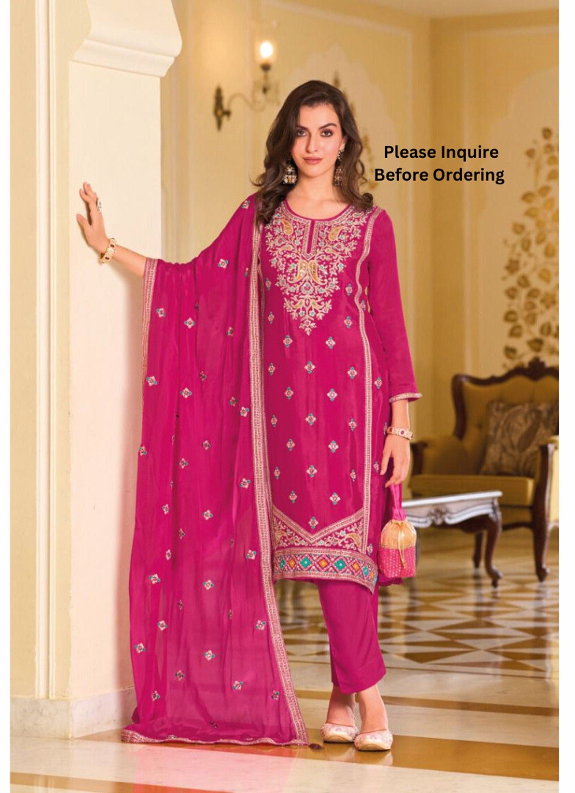 Tailored Elegance: Stitched Salwar Suits for Effortless Style