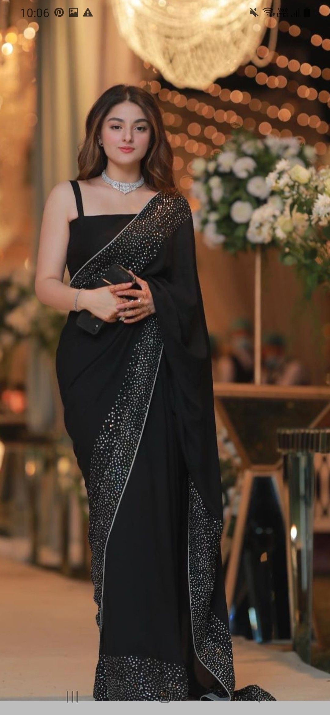 Elegant and Timeless: Sophisticated Style in Black Sarees