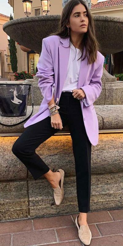 Sophisticated Style: Elevate Your Look with Purple Blazers