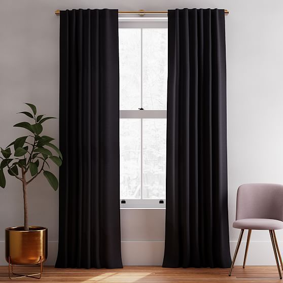 Sleek and Sophisticated: Elevate Your Look with Black Curtains