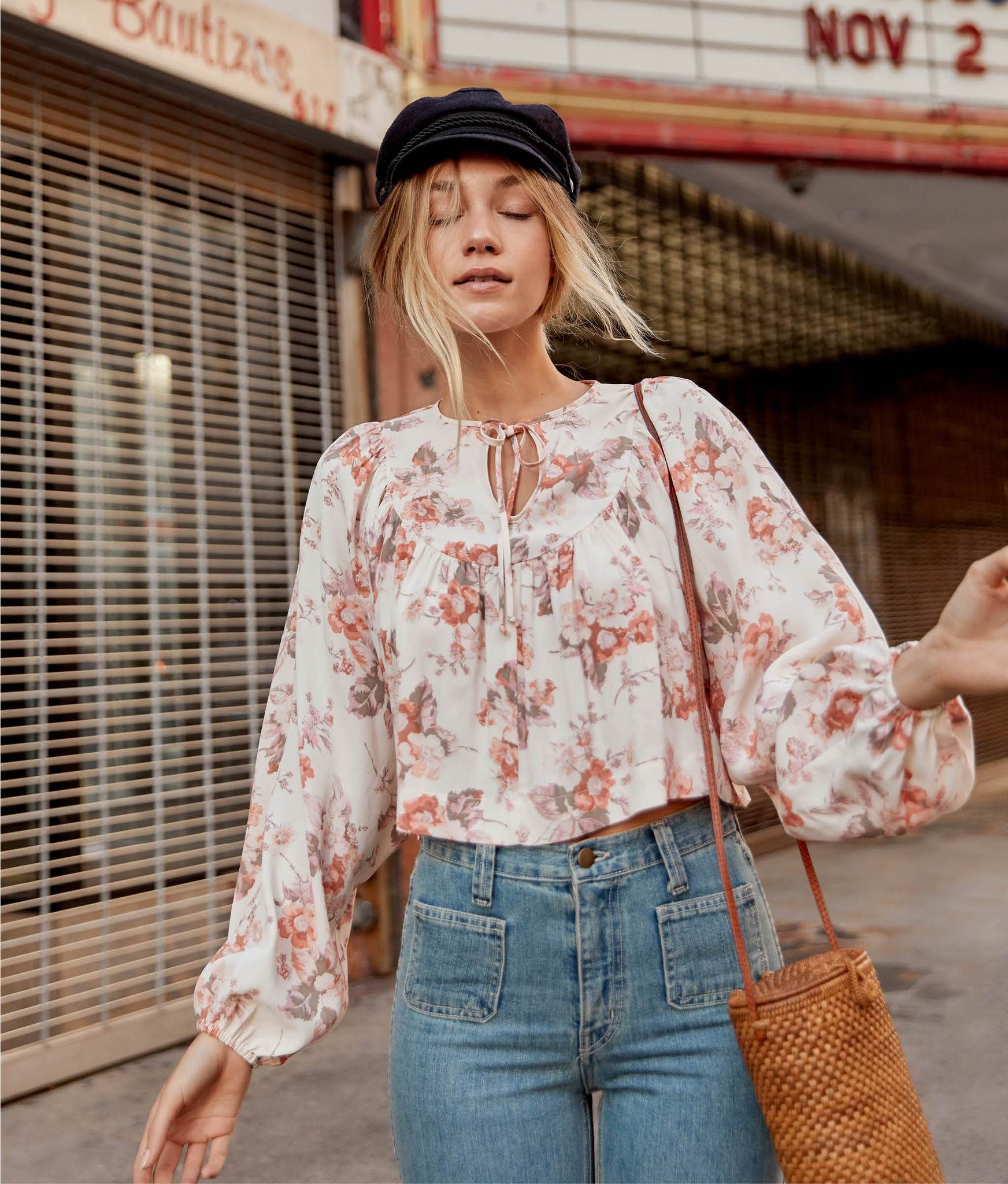 Floral Delight: Stay in Bloom with Floral Tops