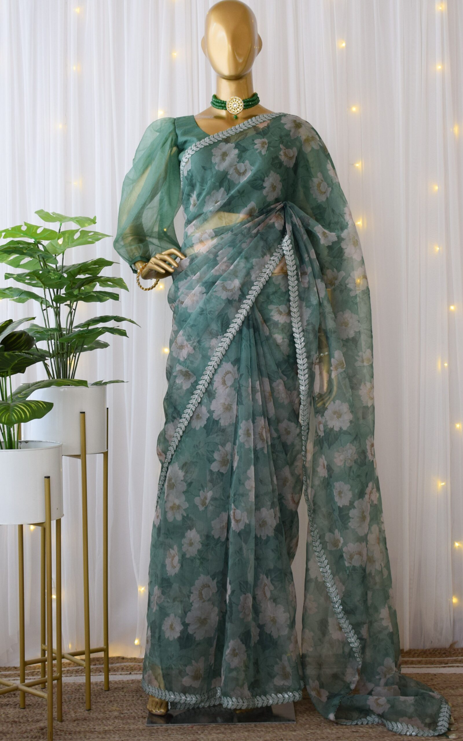 Floral Fantasy: Drape Yourself in Floral Sarees