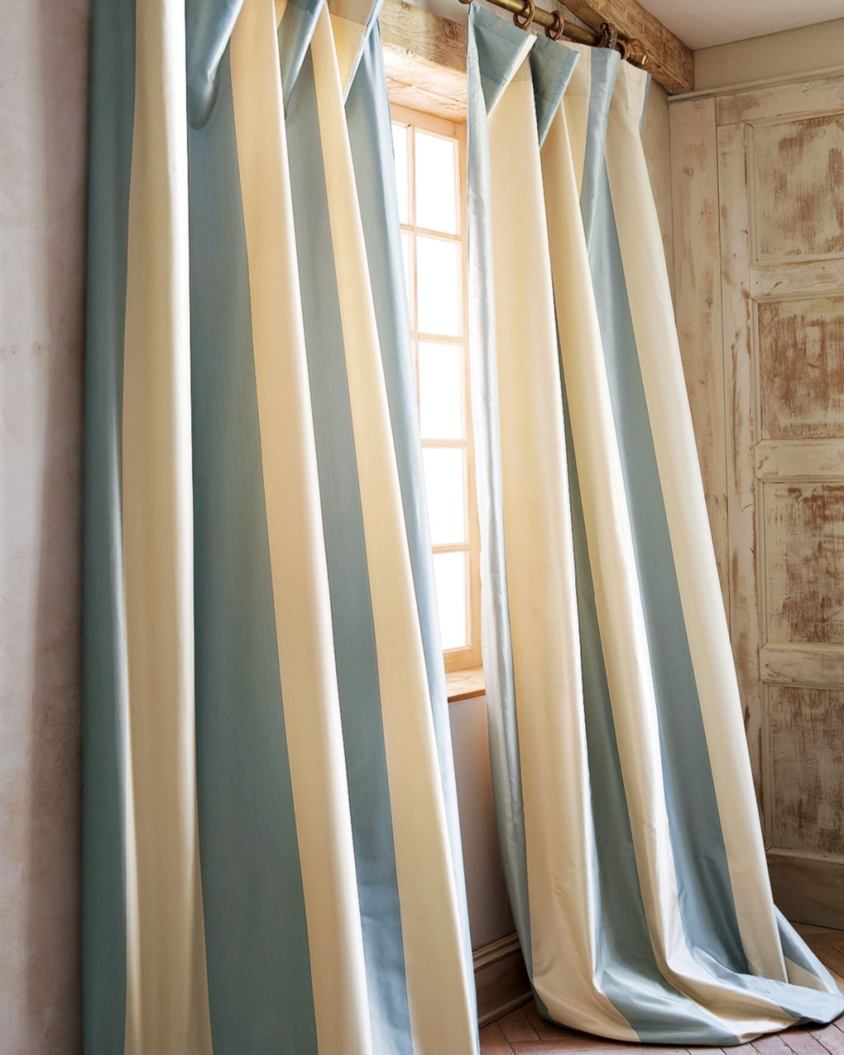 Elegant Stripes: Elevate Your Space with Striped Curtains