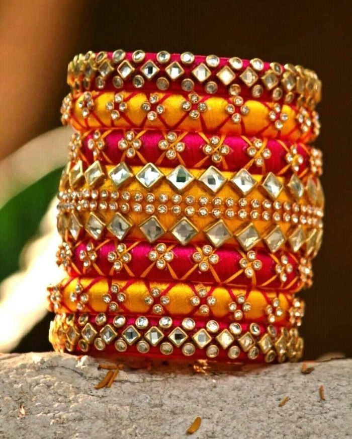 Elegance in Threads: Silk Thread Bangles for Every Occasion
