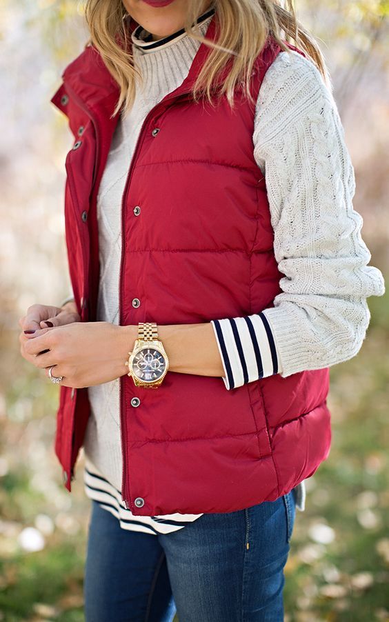 Red Vests: Adding a Pop of Color to Your Outfit