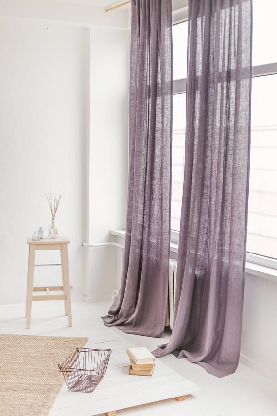 Purple Curtains: Adding Drama to Your Space