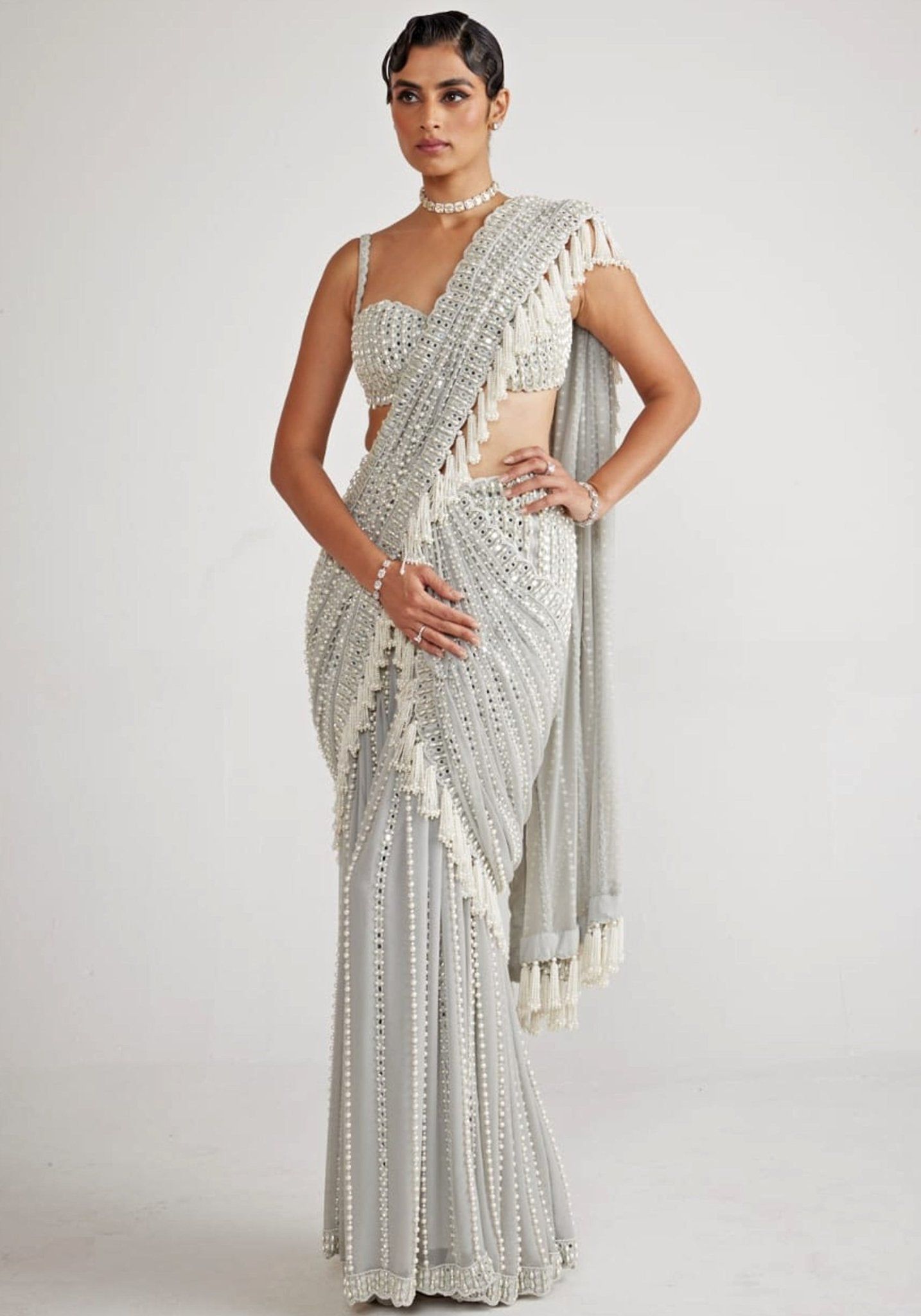 Pearl Sarees: Timeless Elegance and Sophistication in Indian Ethnic Wear