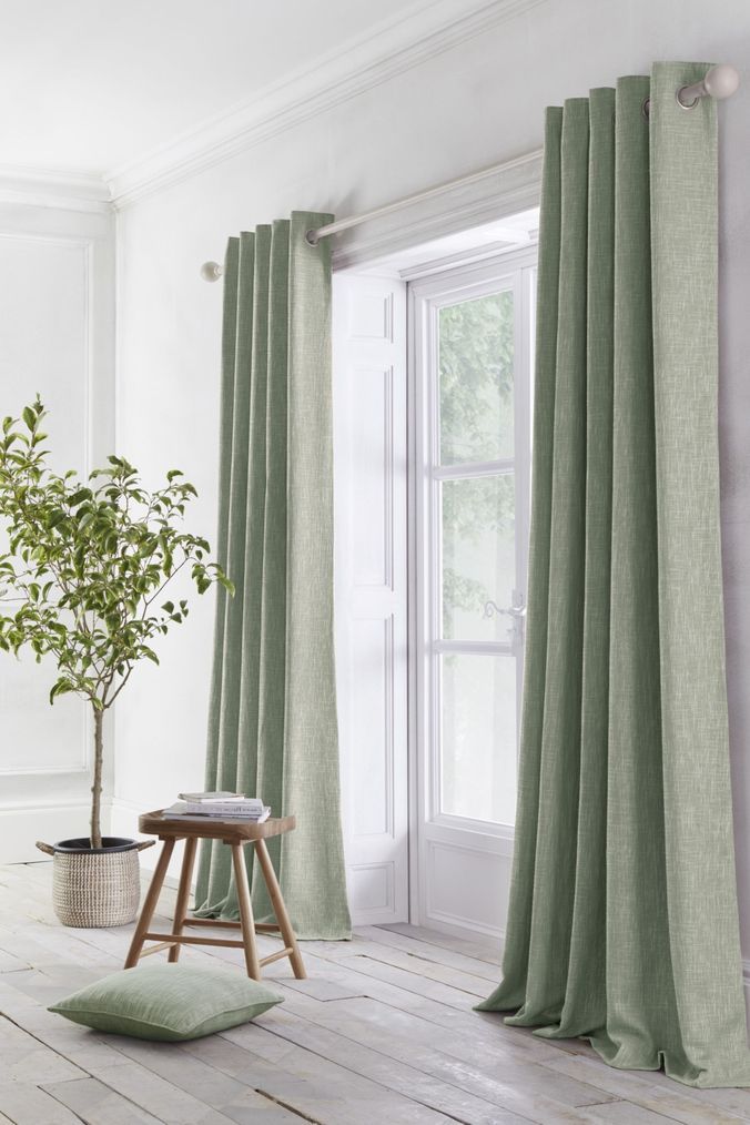 Enhance Your Space with Green Curtains in Every Shade