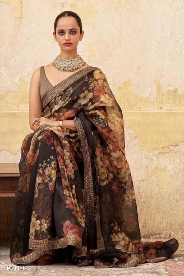 Radiate Elegance with Organza Sarees for Every Occasion