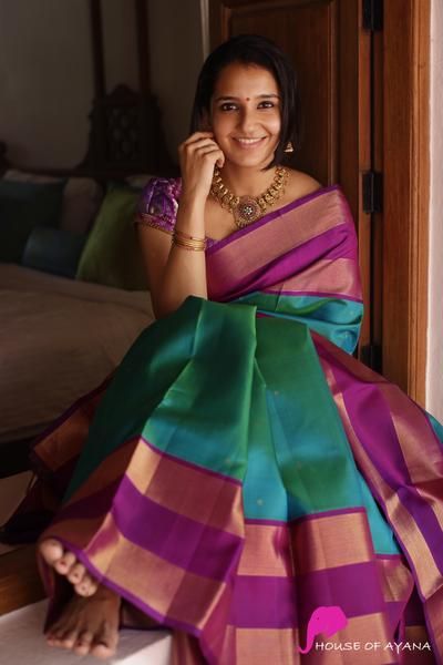Kanchipuram Sarees: Celebrating Tradition with Opulent Weaves