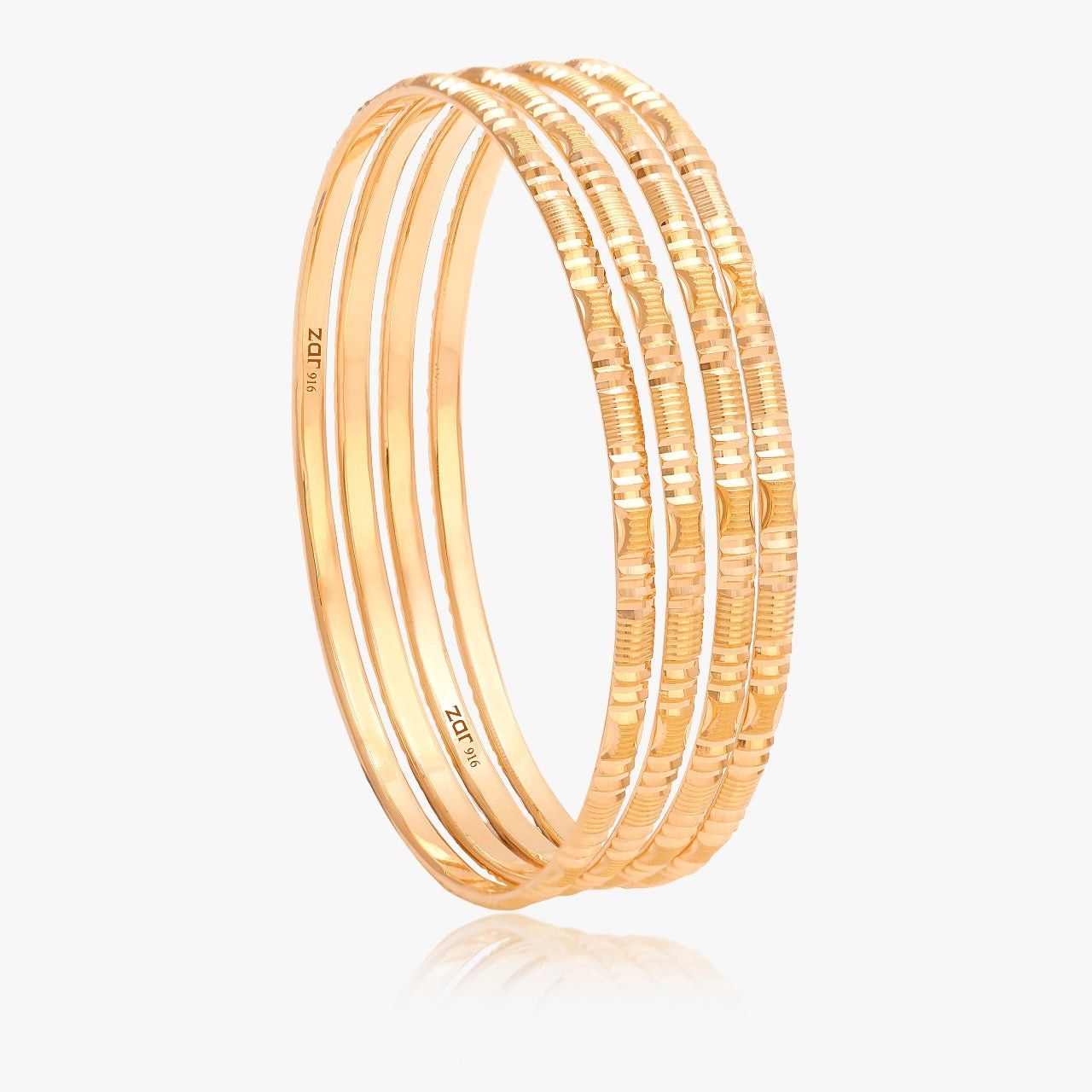 22 Carat Gold Bangles: Timeless Elegance in Every Glittering Coil