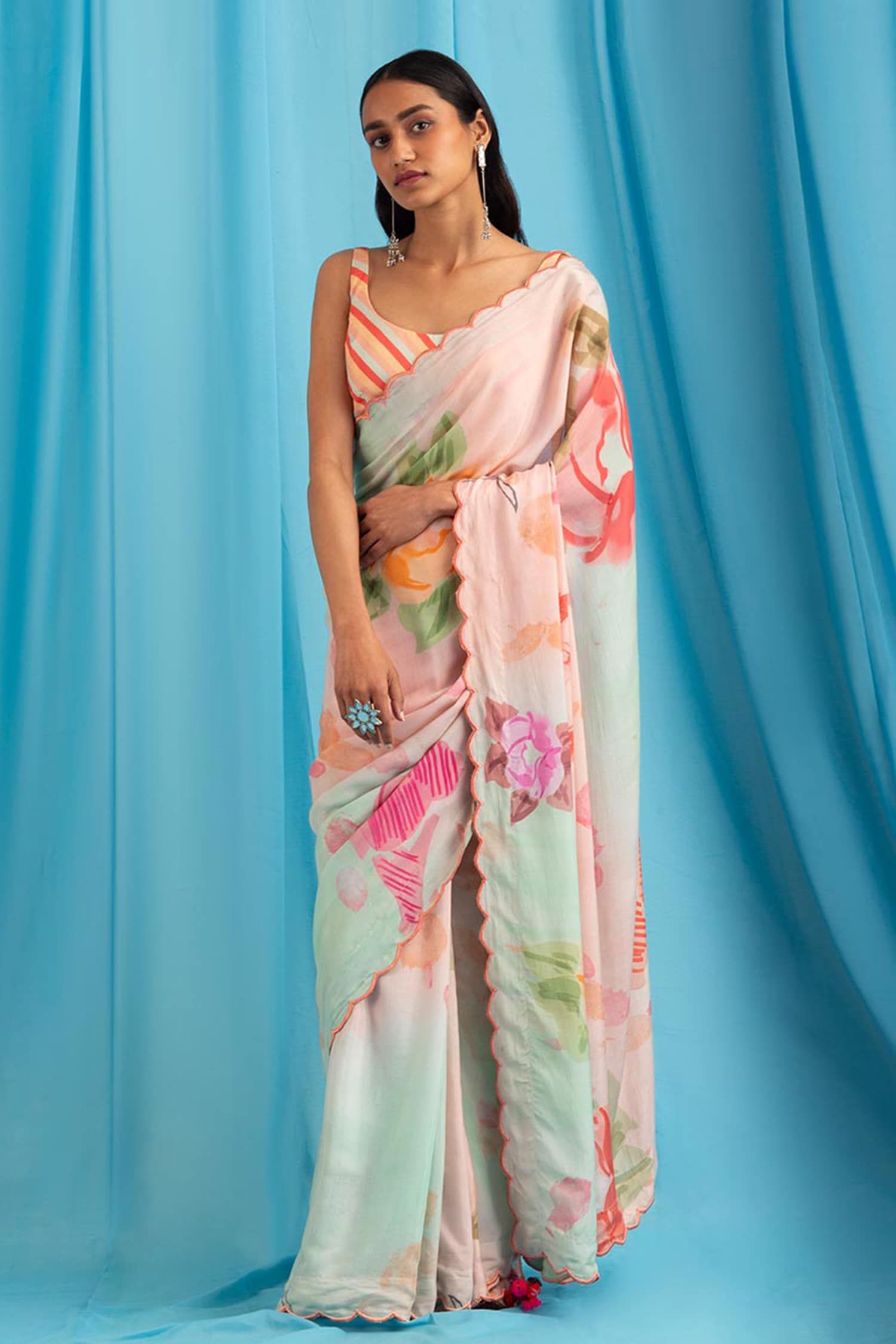 Floral Flourish: Embracing the Beauty of Floral Sarees