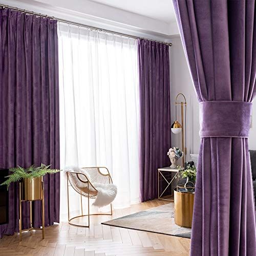 Purple Curtains: Adding a Regal Touch to Your Home Décor
