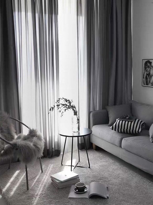 Grey Curtains