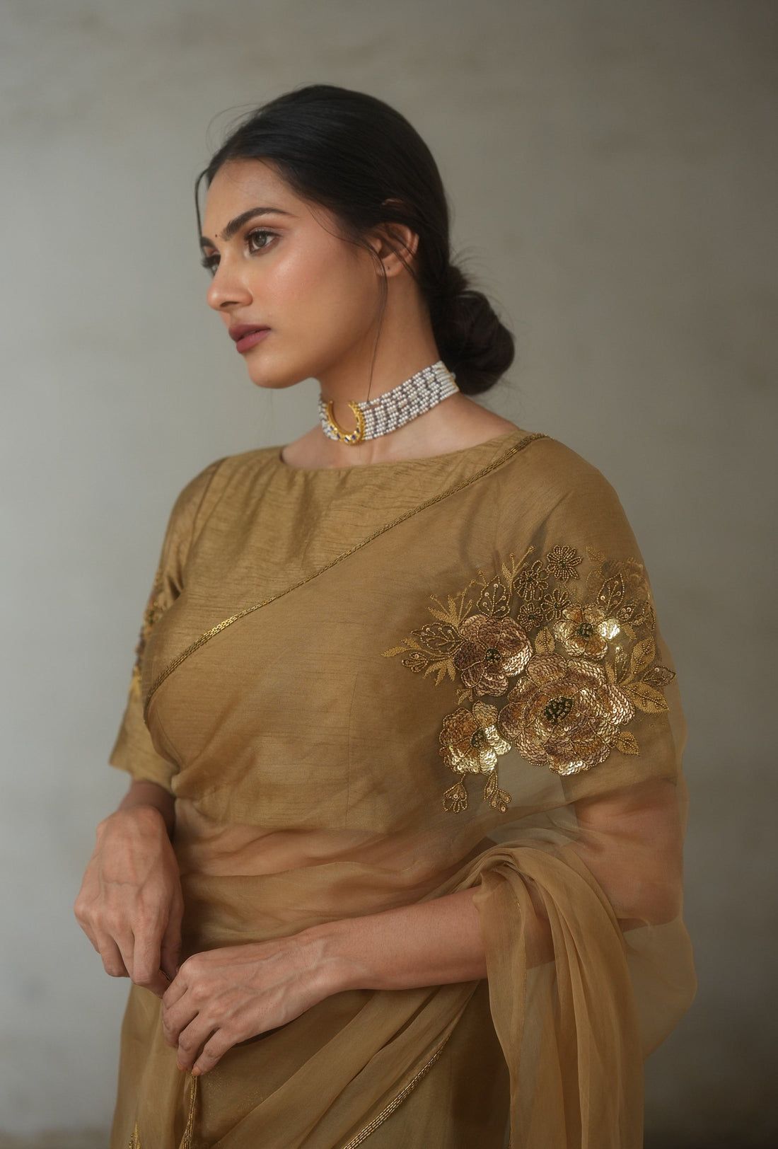 Ethereal Elegance: The Allure of Organza Sarees