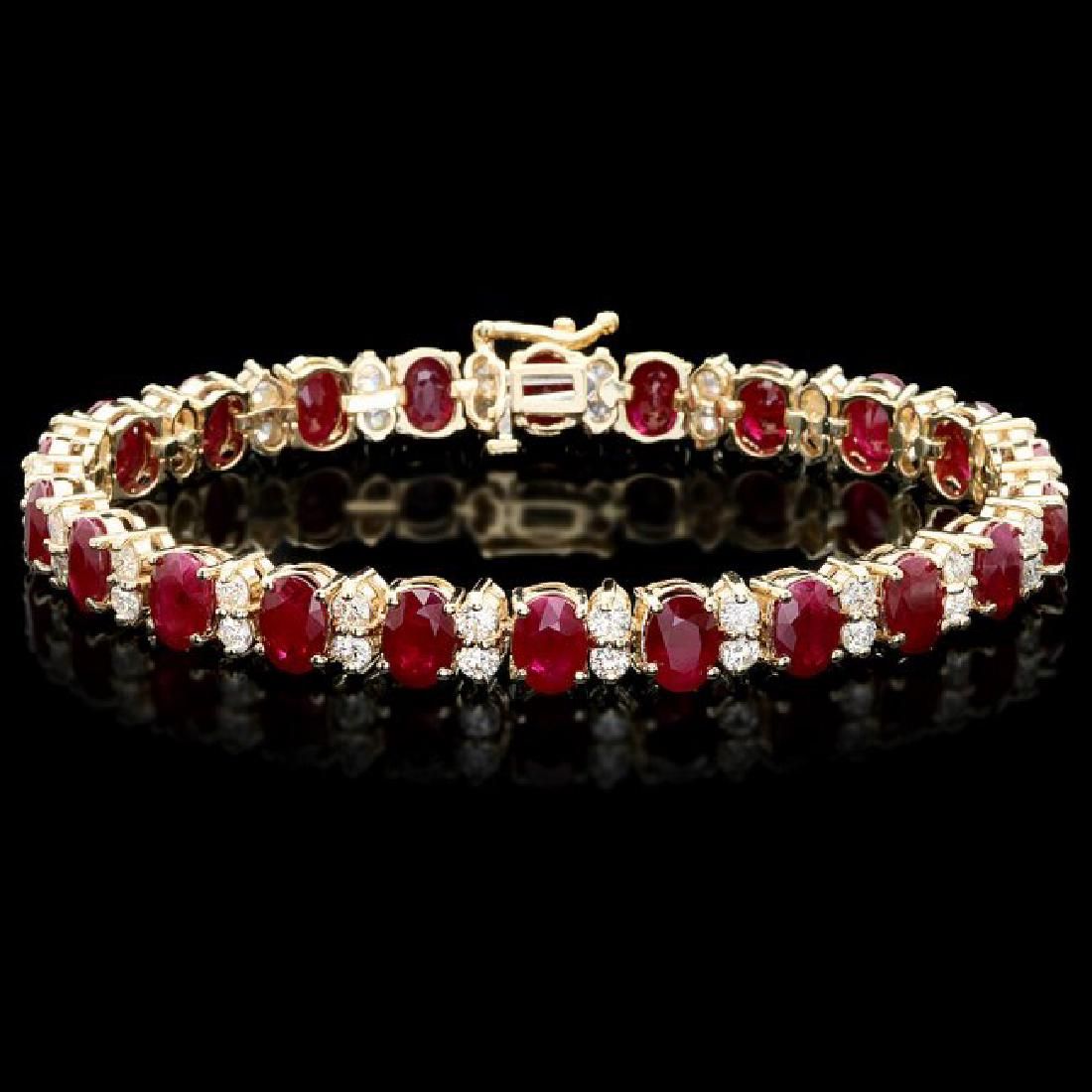 Radiant Accessories: Adding Sparkle with Ruby Bracelets